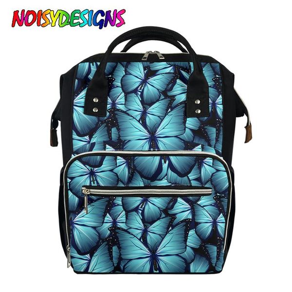 

backpack whereisart starry night butterflies printing diaper backpacks large capacity mummy baby nappy bags durable travel nursing bag