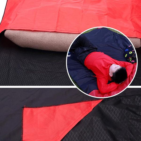 

pocket blanket picnic beach hiking camping water resistant moisture-proof nylon mat rw outdoor pads