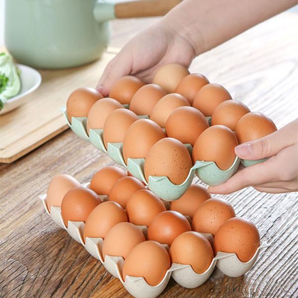 

storage bottles & jars egg container kitchen box refrigerator rack and shelf eggs organizer accessories