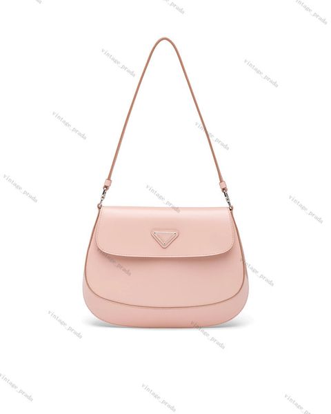 

2020 real leather women's cleo brushed tote nylon leather luxury designer man women's shoulder bag hobo crossbody bags handbags 70