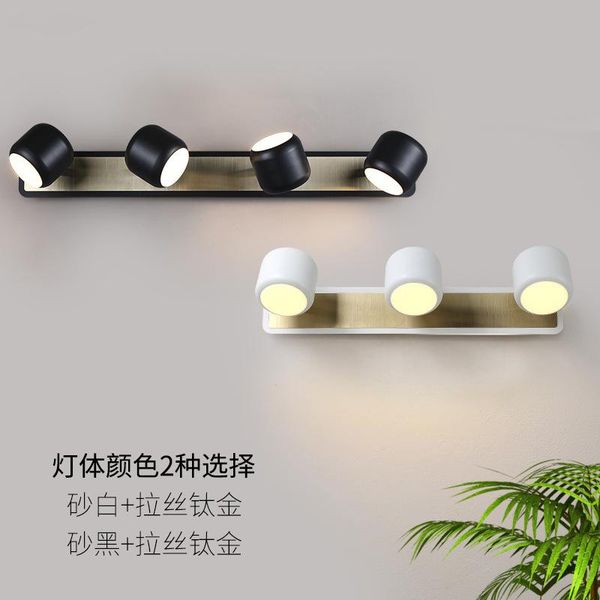 

wall lamps simple led toilet mirror headlight fashion bathroom cabinet light personality bedroom vanity
