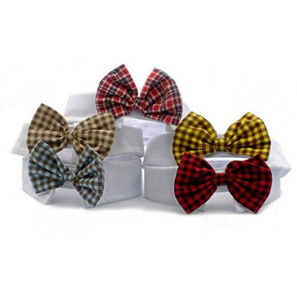 

pet bow tie universal dog cat grooming accessories cotton collar collars & leads