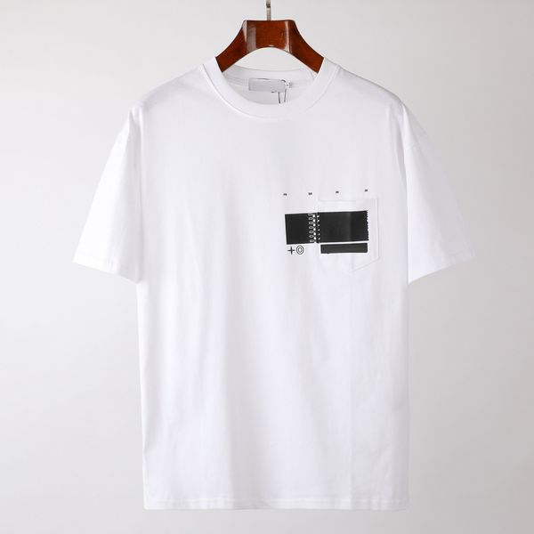 

cp toney t-shirt summer basic cotton short sleeves badge shorts sleeve fashion casual loose simple islends very bast quality02, White;black