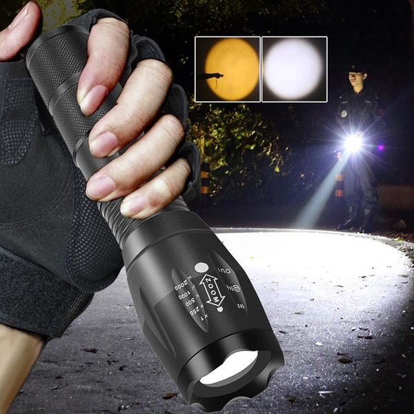 

other led lighting cree xm-l2 u3 light lamp flash 5000lm tactical torch lantern use rechargeable 18650 battery for camping