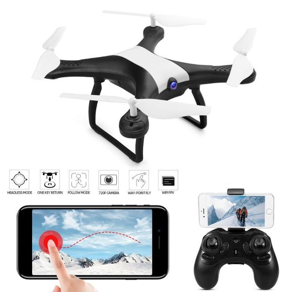 

outside sky aerial po uav wifi real time rc drone 20 mins visual follow me air attitude hold wireless control helicopter drones