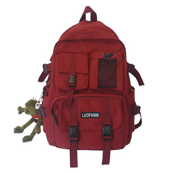 

teen girls boys school bags backpacks women middle student schoolbag large capacity high bookbag nylon