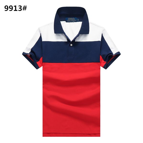 

21/22 mens designer t shirts clothing polo shirt pure cotton luxury crew neck short coats suitable latest style for summer tee high-quality, White;black