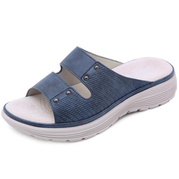 

slippers flip flops summer shoes woman beach sandals women's female flat rhinestone wedge pantoufle femme 1gwo, Black