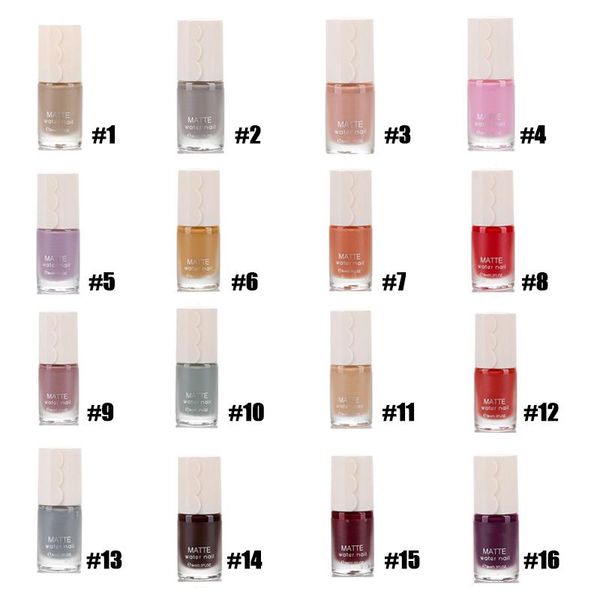 

nail polish 2021 matte gel set pastel red yellow sky blue pink coat 9ml