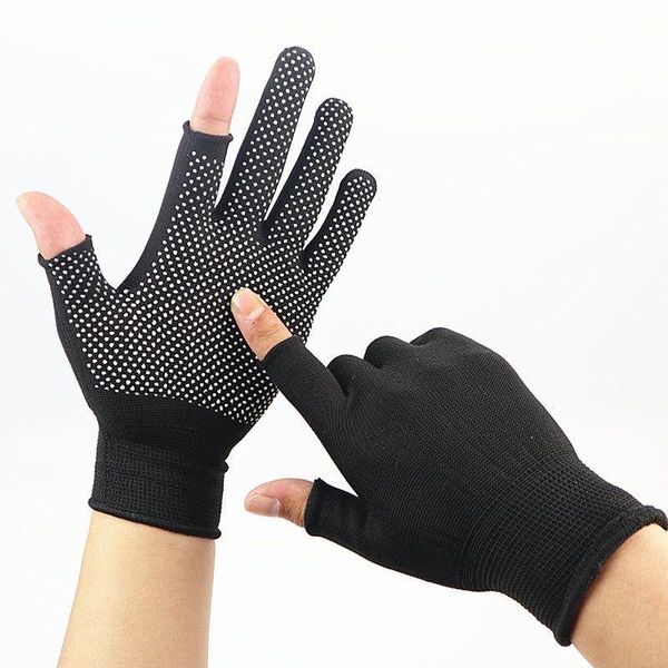 

cycling gloves bike bicycle half finger fingerless touchscreen men women mtb breathable summer anti-slip driving, Black