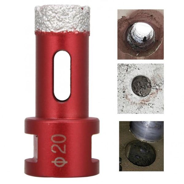 

professional drill bits diamond 2pcs hole saws m14 female thread angle grinder accessories for marble