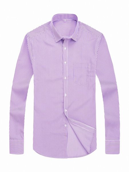 

men striped patched pocket shirt k2t7#, White;black