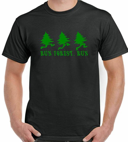 

run forest run mens funny run forest gump tv movie parody tom strands, White;black