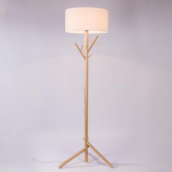 

floor lamps lamp nordic living room study bedroom bedside decoration solid wood tree branches down table zl18 light ya73