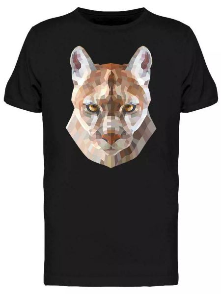 

animal polygon geometric tee men's -image by shutterstock, White;black