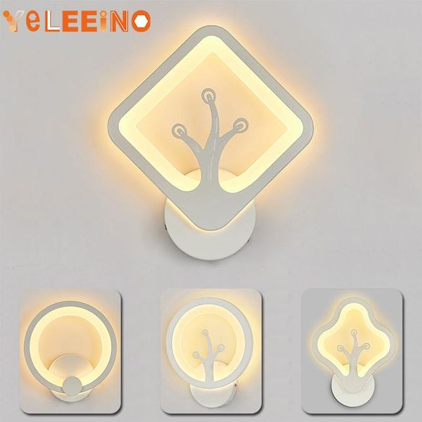 

wall lamp simple modern creative bedside bedroom living room el aisle nordic led acrylic small