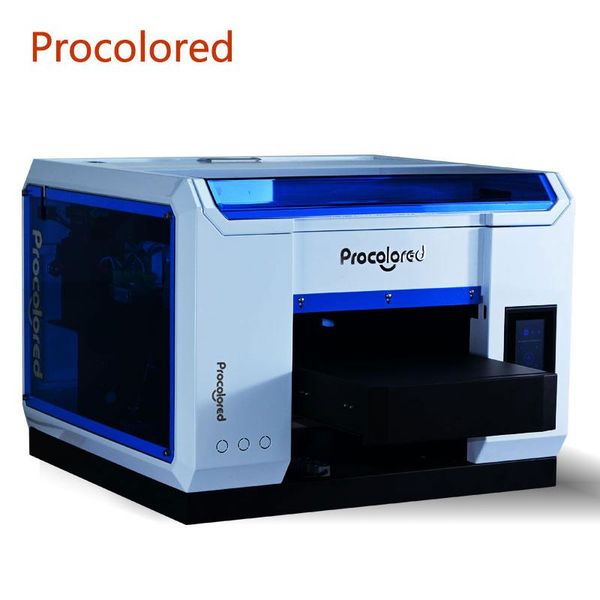 

procolored 2021 uv printer a3 print for glass phone case wood metal bottle multifunction led digital flatbed printing machine printers