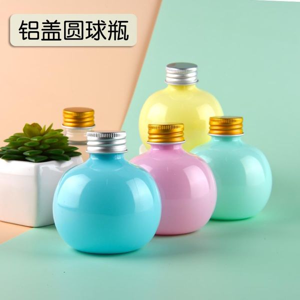 

storage bottles & jars 120ml travel portable shampoo refill bottle aluminum lid cosmetic body wash cream containers emulsion lotion box