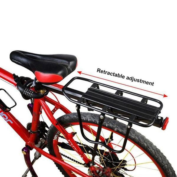 

car & truck racks bike rack aluminum alloy 50kg luggage rear carrier trunk for bicycles mtb shelf bicycle accessories
