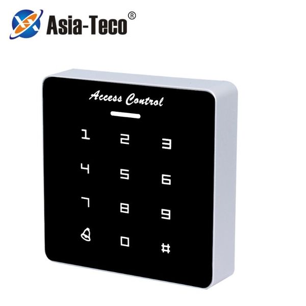 

mini 125khz rfid access control keypad card reader for door lock system wiegand 26 34 output 1000users fingerprint