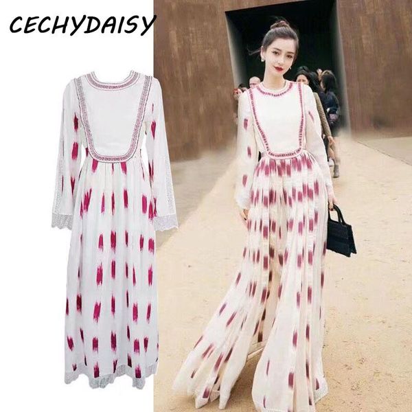 

casual dresses long dress women vintage full sleeve pink spring boho holiday elegant evening party ladies clothes vestidos roupa femin, Black;gray