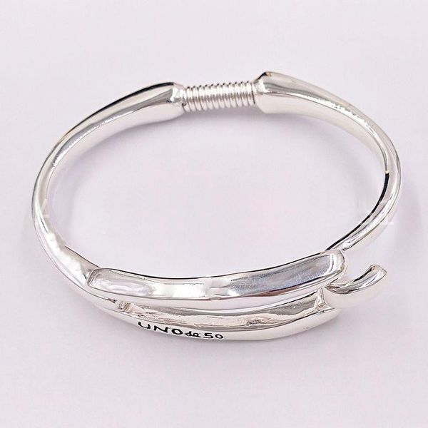 

fahmi authentic bracelet tied friendship bracelets uno de 50 plated jewelry fits european style gift pul1721mtl000, Silver