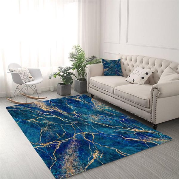 

carpets luxury area rug for living room gold glitter marble center black grey modern bedroom carpet
