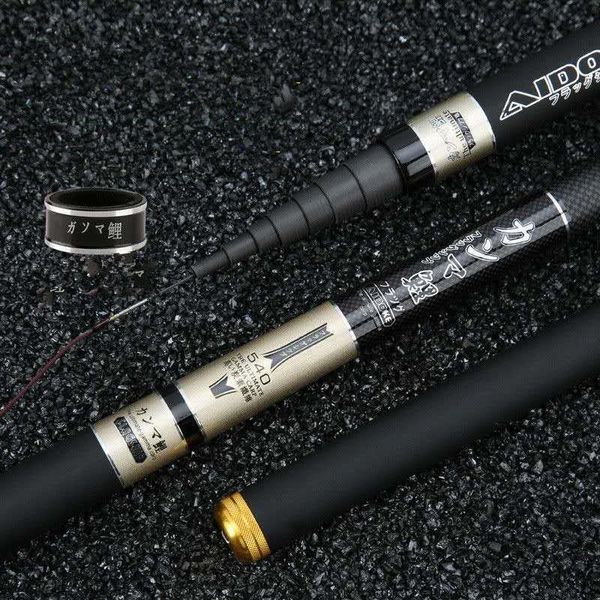 

super light hard carbon fiber hand fishing pole rods 3.6m 4.5m 5.4m 6.3m 7.2m stream rod feeder boat