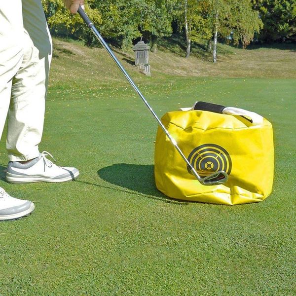

golf training aids impact power smash bag hitting swing trainer