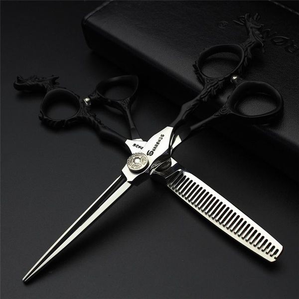 

hair scissors 6 inch hairdressing special professional barber thin custom logo