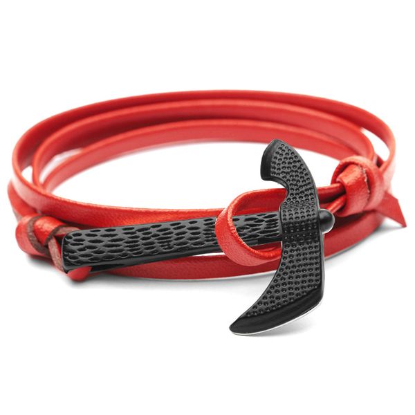 

Axe Wrap-Viking Bracelets Men Leather Accessories Hatchet Handmade Pirate-Bracelet For Male
