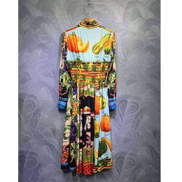 

dress seqinyy sicilia midi retro crooked vegetables pumpkin casual loose spring 2021 fall fashion female track, Black;gray