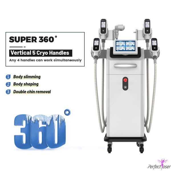 Cryolipolysis focalizzato ad alta energia Cryo Skin Cool Machine Sculpt Beauty Equipment Crioterapia a 360 gradi