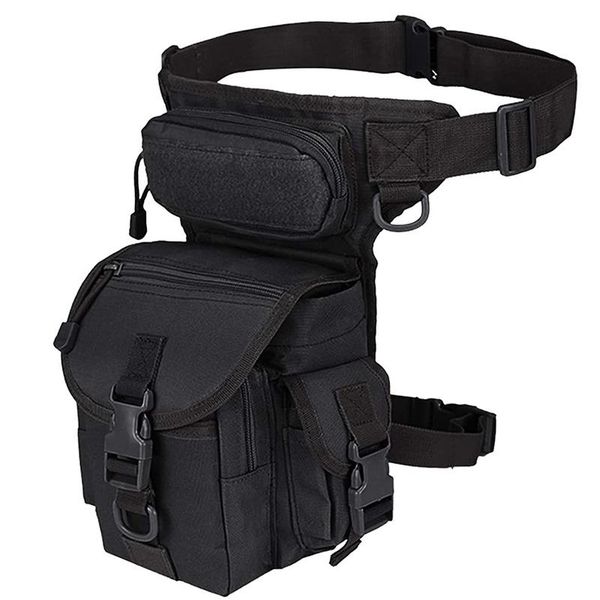 

men leg bag waterproof waist pack belt hiking camping cycling outdoor bags