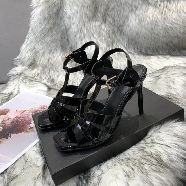 

sandals high heels women peep toe sandalias mujer royal style brand sandalia feminina summer ladies lady shoes, Black