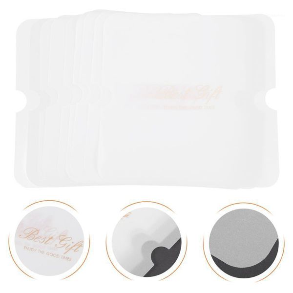 

gift wrap 10pcs exquisite fried food papers oil-absorbing sheets tin box (white)1