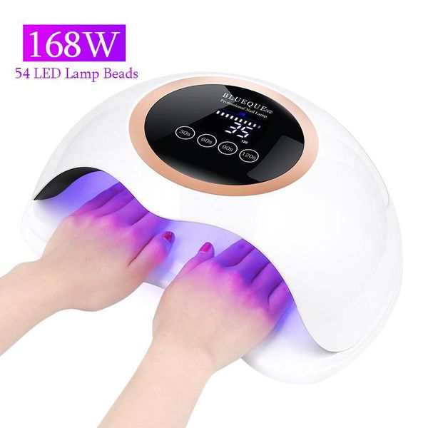 

nail dryers 168w nails dryer gel polish drying lamp 52 uv led curing for manicure
