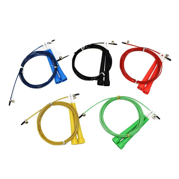 

3m speed skip rope crossfit men and women cable steel wire fitness skipping bearing jump ropes bodybuilding gym jump rope 986 z2