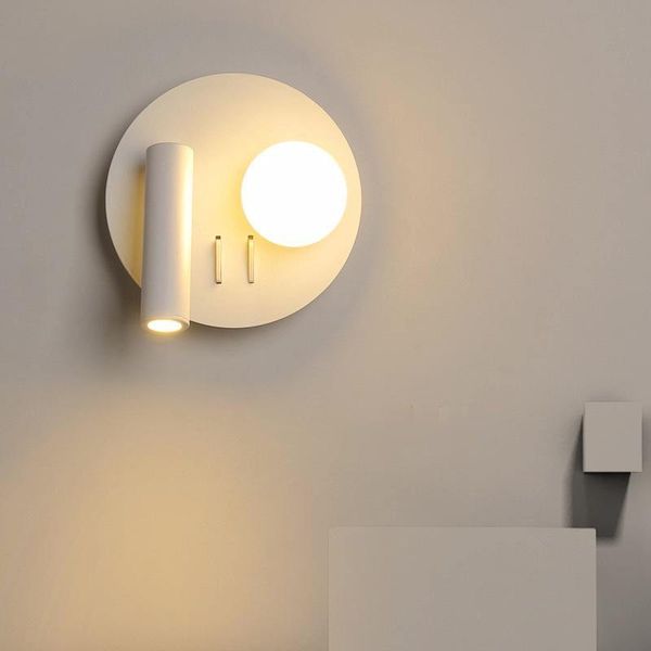 

modern wall lamp&spotlight nordic lighting fixture sconces living reading bedside kitchen indoor home white decor light lamp