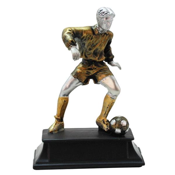 

decorative objects & figurines nordic soccer players sculpture human statue resin office classic model home decorations gift