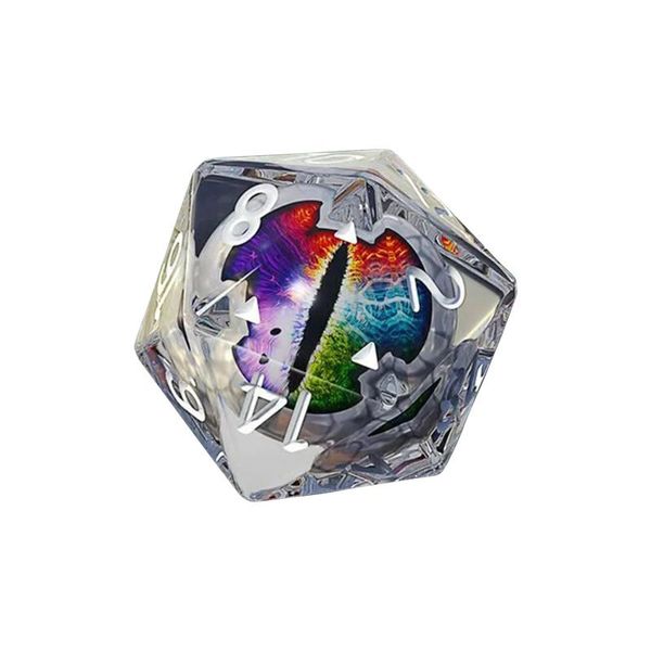 

decorative objects & figurines 1pc glazed bead longan crystal gorgeous polygonal dice set home gemstone decor boys gift fast delivery drop