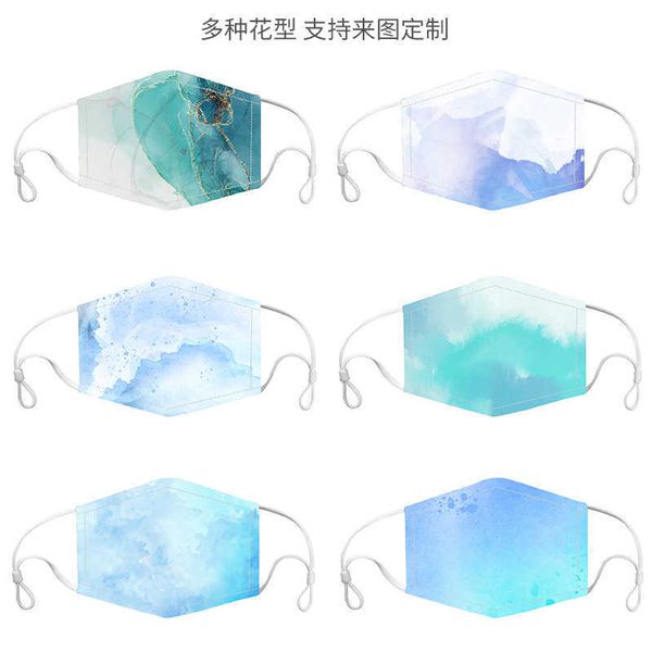 

mask printing dust cartoon graffiti adjustable filter