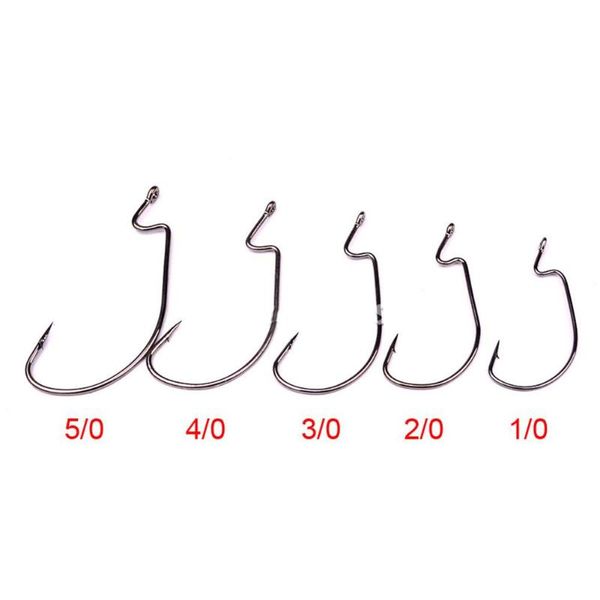 

fishing hooks 100pcs/lot crank hook fish for soft worm bait crankbait carp tackle