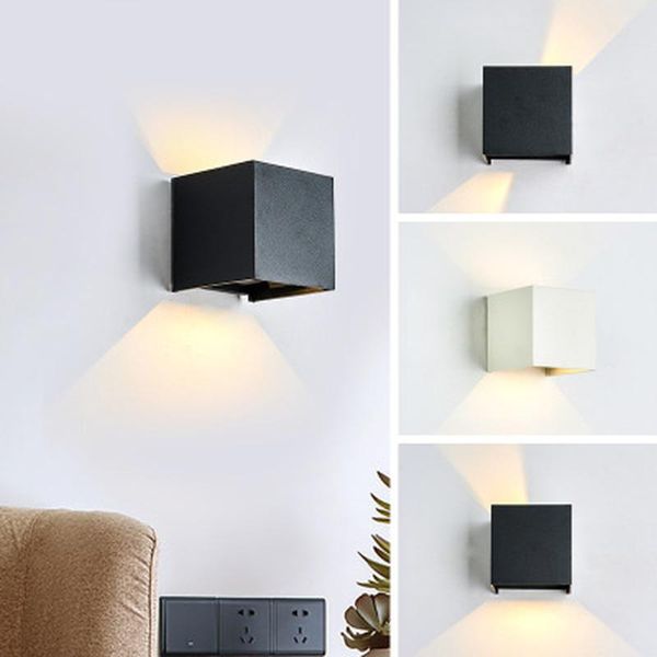 

wall lamp led up and down light square dimmable modern indoor el study bedroom balcony aisle