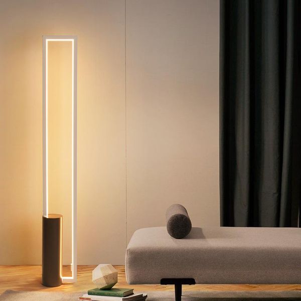 

modern led iron reading floor lamps stand light tall lamp for living room