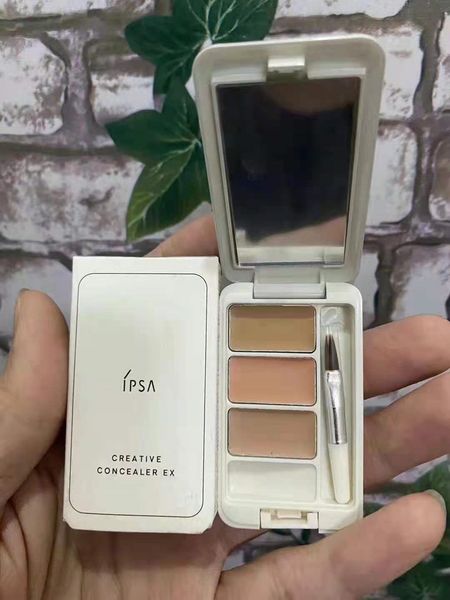 

ipsa 3 color concealer cream highlighter pure makeup palette