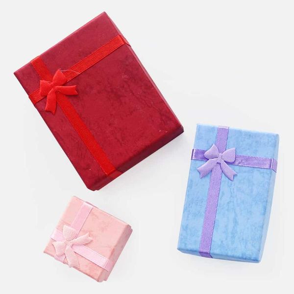 

jewelry pouches, bags gift boxes for ring bracelet necklace package accessories birthday packing no logo suit drop, Pink;blue