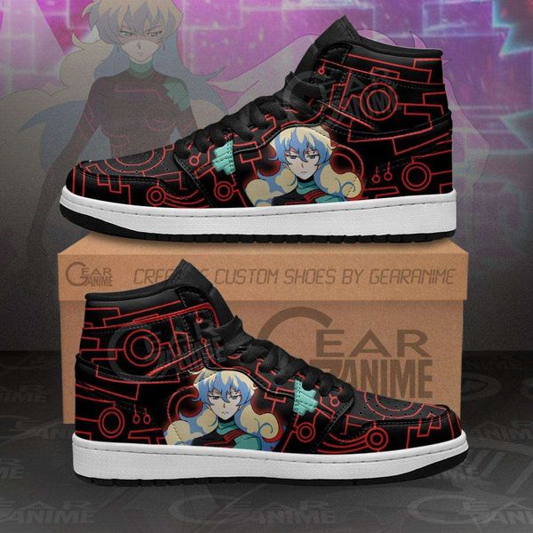 

customization gurren lagann anti-spiral sneakers anime shoes