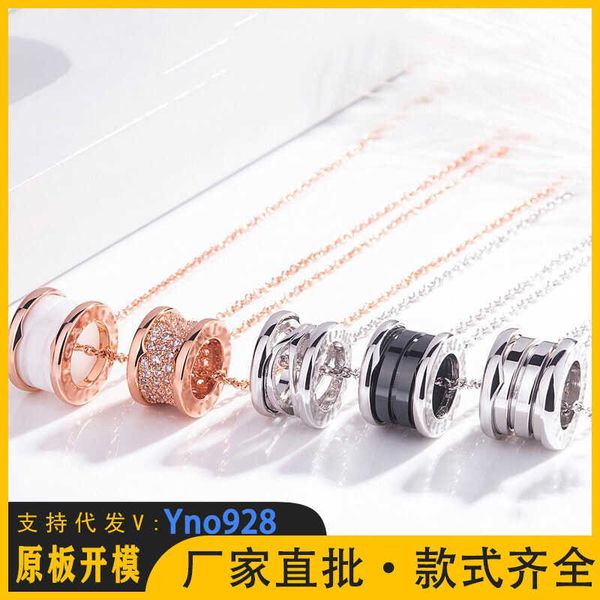 

cnc high board pure sier little red man necklace female charity black ceramic size manwaist spring pendant, Silver