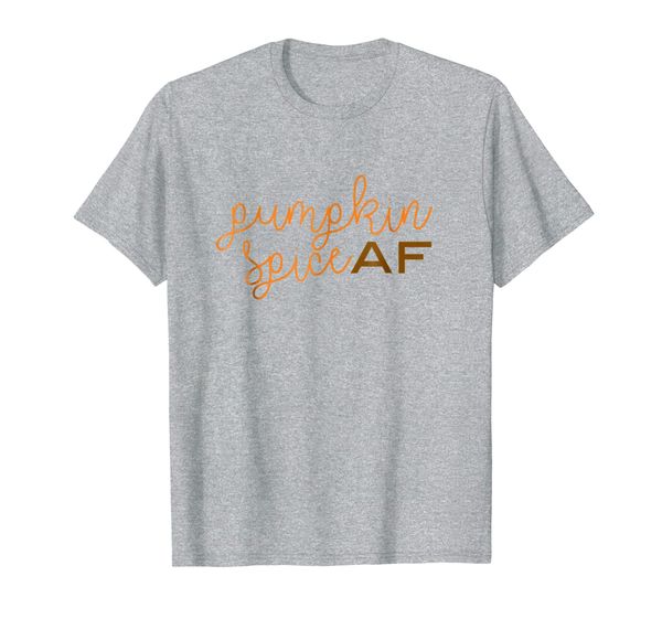 

pumpkin spice af t-shirt, White;black